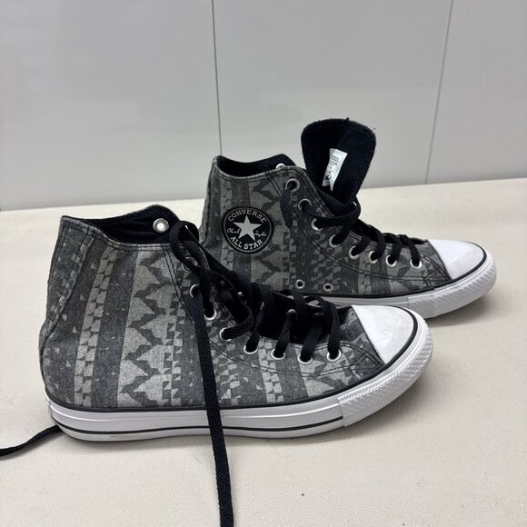 Converse Shoes - Converse CT All Star Winter Grey Print Canvas High Top Sneaker 549650F Women 9